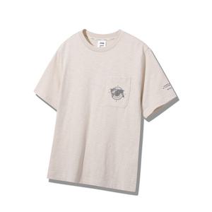 지프 패치포켓 반팔 티셔츠(셋업) JQ3TSU227IV