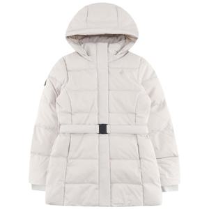 르꼬끄 여성 레귤러핏 중기장 구스 다운 자켓 QQ422ODJN1LBG