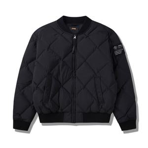 지프 다이아 퀼팅 경량 덕다운 항공점퍼 JP3JPU256BK