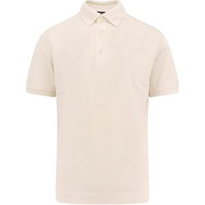 에르메네질도제냐 남성 코튼 실크 PK반팔(크림) UF341A9 F786 N01