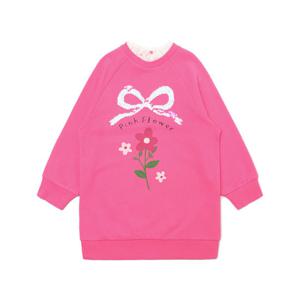 [래핑차일드]래핑차일드 핑크리본 저지 원피스 84A29-502-71_JJ