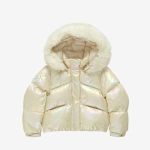 M 뉴발란스키즈패딩 HQK NK9PE4106G-64 NEWKIMO FUREST 크롭 숏패딩 (구스)