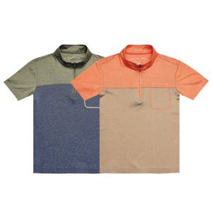 콜핑 남아동 멜란지 하이쿨 등산 반팔 반집업 티셔츠 1602TK514B