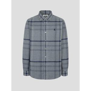 [빈폴멘]변형 스몰 윈도우 체크 셔츠  애쉬 (BC4X64O074)