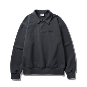 지프 남녀공용 카라 맨투맨 JQ1TSU812DG