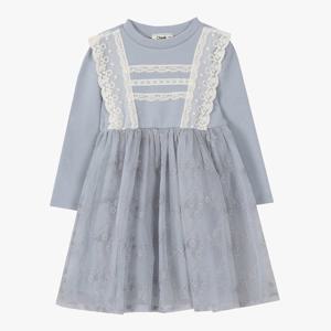 [치크(키즈)]레이스 프릴 샤원피스 CKOM25W2G