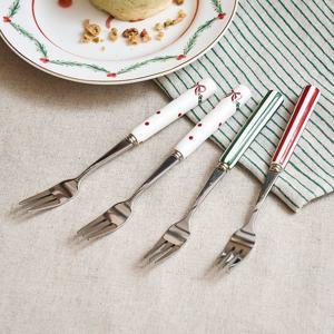 [모던하우스] 메리오너먼트 세라믹 티포크세트 4P