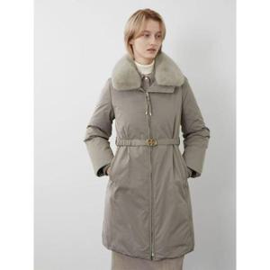 올리비아로렌 sh06 밍크카라 구스  VOPKD3WB111