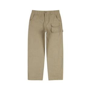 M 캉골바지 CQK KQFC-PT45470D0 CRS 바이커 더블니 팬츠 4547 다크베이지