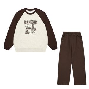 [에꼴리에][겨울]노기모 라글란 맨투맨 상하세트 25D0731_0732