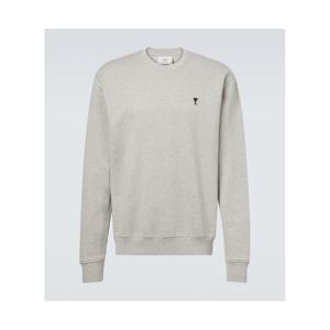 Ami Paris Ami de Cur 코튼 플리스 스웨트셔츠 P01069415