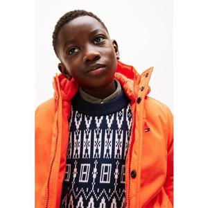 [타미힐피거칠드런TD] 페어아일 크루넥 스웨터 (T42F7WWO600BT1)