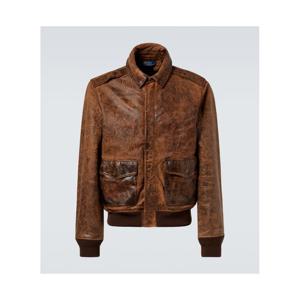 폴로 랄프로렌 레더 보머 재킷 P01051251