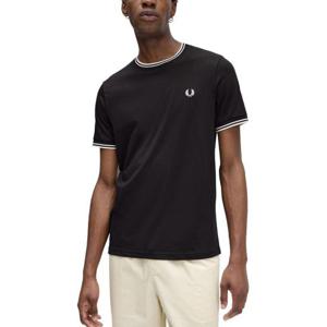 프레드페리 반팔 티셔츠 FPM158855 100 BLACK