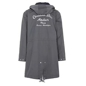 디올옴므 아틀리에 로고 자수 파카 033C313G5457