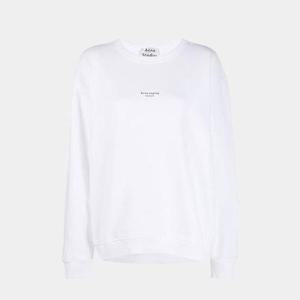 아크네 남성 리버스로고 스웨트 옵틱화이트 맨투맨 AI0045 183