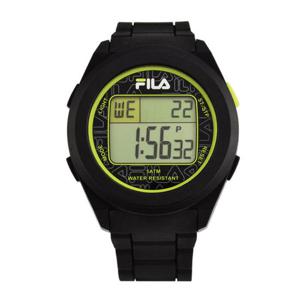 휠라 FCK 38-101-002 남녀공용 우레탄 밴드 전자 손목 시계
