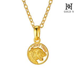 골드앤 순금 24K 호랑이 코인 목걸이 소