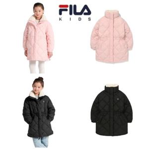 [FILA KIDS]여아 중경량 퀼팅 롱다운-FK254DJ07G004