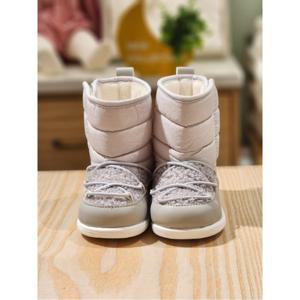 압소바 HK 퐁퐁 삑삑이 패딩부츠(그레이)(25FW) (A2D31901A)