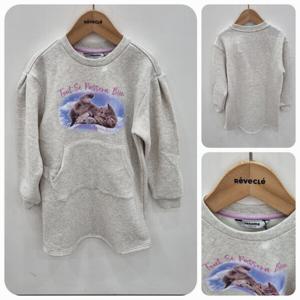 [레베끌레]레노마키즈 CAT그래픽 COZY원피스 R2345O611_39_IC