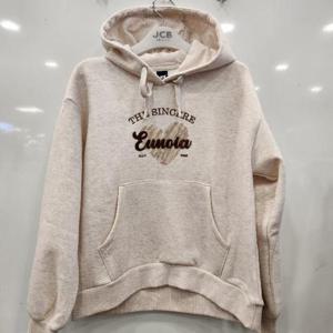 애플핑크 HC07 부클자수 기모  후드티 JBK8T744GSM