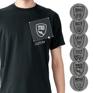 쿨론 특수부대마크 쿨론 블랙 반팔 해병대