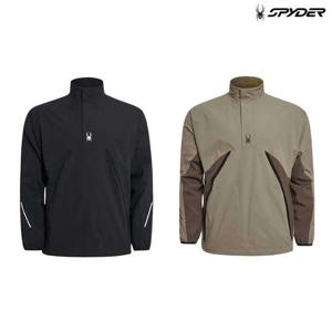 [스파이더] 남성 풋볼 하프 집업 긴팔 아노락 SPHFCNJK211M