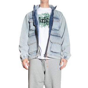 아리스 에리즈 애시드 워시 카고 자켓 ACID FTAR70105 BLUE