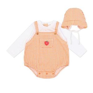 [오가닉맘] 유아 오체크긴소바디수트 (MLSPQS01)