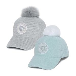 [와이드앵글] 여성 CO 퀼팅 부클 캡 L_WWW24C03