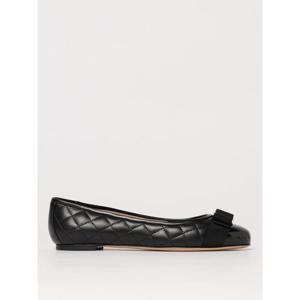 페라가모 여성 발레 플랫 블랙 01M831672100001