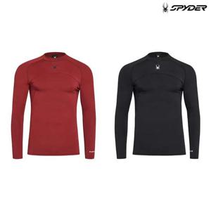 [스파이더] 남성 사이클 프로웹 하이넥 롱 슬리브 티셔츠 SPHFCNRL501M