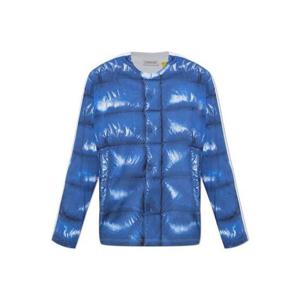 25 FW 몽클레어 지니어스 x ASAP 로키 코튼 롱슬리브 티셔츠 블루 8D0000189AYW