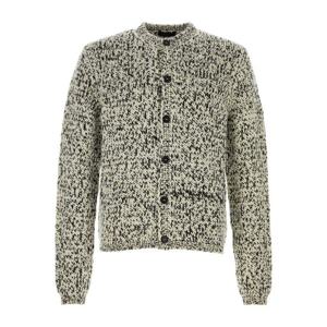 프라다 투톤 울 버튼 가디건 UMG428SOOO18KM F057Z