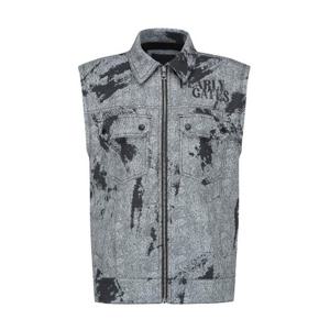 파리게이츠골프조끼 NQC 521D3JV201_GY 여성 패턴 포인트 집업 베스트