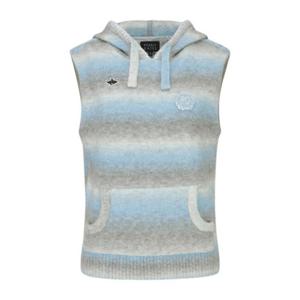 M 파리게이츠골프조끼 NQC 521D4SV501_BL 여성 그라데이션 후드 니트 베스트