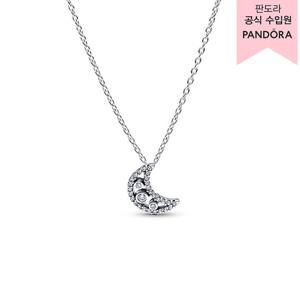 [판도라(주얼리)][백화점 보증서 제공] 크레센트 문 펜던트 네크리스 394259C01