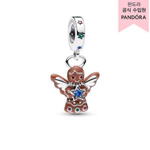 [판도라(주얼리)][백화점 보증서 제공] 진저브레드 엔젤 댕글 참 794247C01