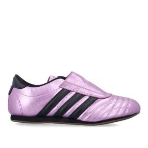 아디다스 메탈릭 가죽 슬립온 스니커즈 JS4026 SUPCOL