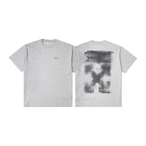 [오프화이트] 애로우 오버 티셔츠 OMAA038S23JER0020810