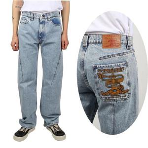 와이프로젝트 JEAN44-S24 LIGHT ICE 마리 데님 팬츠