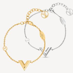루이비통 팔찌 에센셜 브이 V 여성 브이 로고 브레이슬릿 M00858 M63198