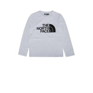 노스페이스 키즈 화이트 Teen 긴팔 티셔츠 NF0A89J2 FN41