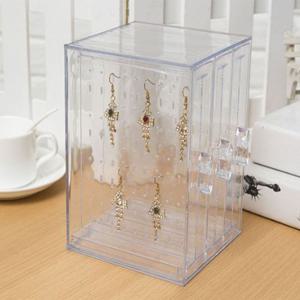 투명 아크릴 귀걸이 정리함 투명 기본형