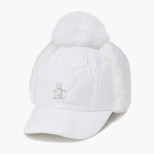 여성 퀼티드 패딩 트루퍼햇 화이트 MQ422LCPN2