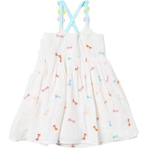 스텔라맥카트니    여아 스트라이프 보우 프린트 캐미 드 TU1B52 Z1593 101EM (12-14+) (성인착용가능)