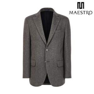 [마에스트로] [25FW]다크그레이 울캐시 브러쉬드 자켓 (MAJA5D031G3)