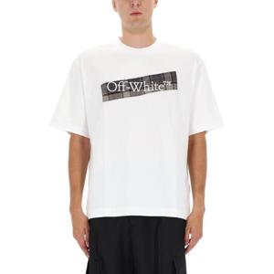 오프화이트 반팔 티셔츠 OMAA120 F25JER00N0110 WHITE