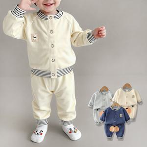 리틀모먼트 남아 가디건 조거팬츠 상하복세트 206028